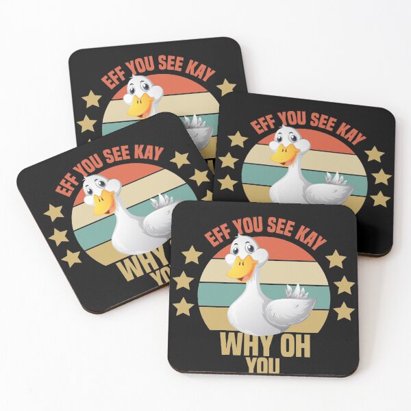 Item preview,  Eff You See Kay Why Oh You Ducks designed and sold by medbdj.