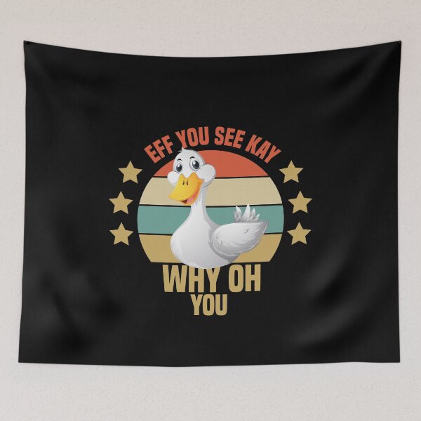 Item preview,  Eff You See Kay Why Oh You Ducks designed and sold by medbdj.