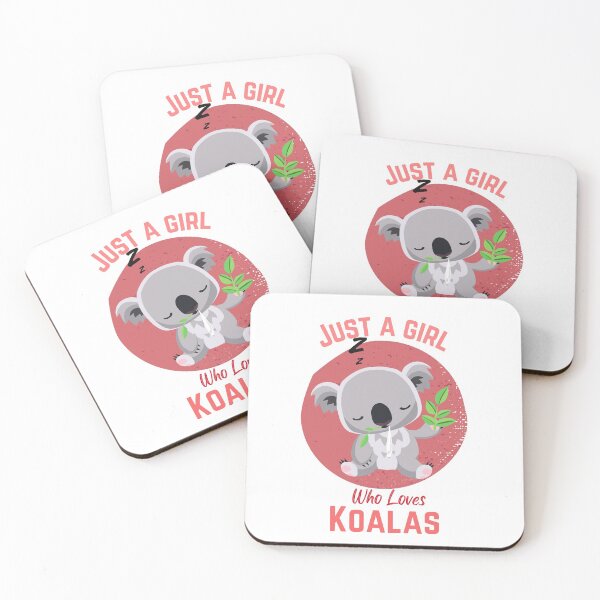 Artikelvorschau, Nur ein Mädchen, das Koalas liebt entworfen und verkauft von MYNTLYF.