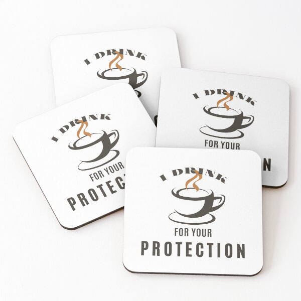 Artikelvorschau, Ich trinke Kaffee zu deinem Schutz - Kaffeeliebhaber entworfen und verkauft von arndesign.