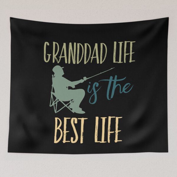 Item preview, Granddad life is the best life designed and sold by mwebba2005.