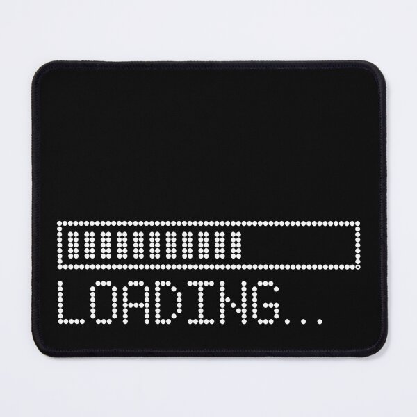 Item preview, Loading Bar - white on black designed and sold by XOOXOO.