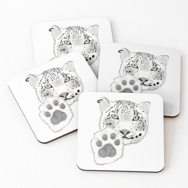 Item preview, Snow Leopard designed and sold by LEOTREE.