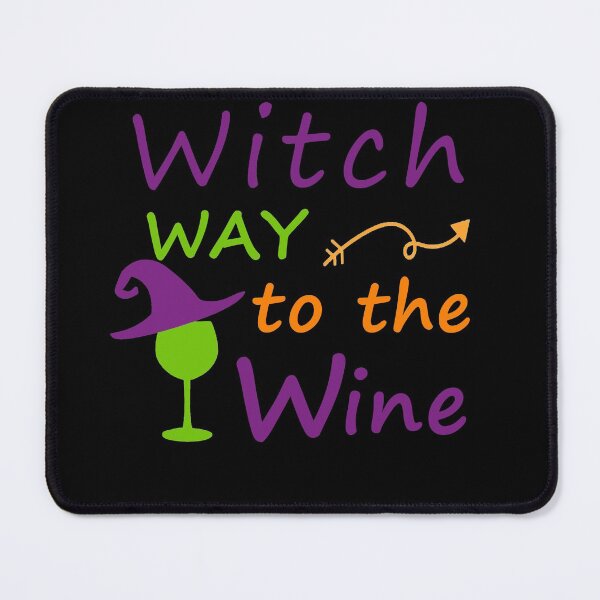 Item preview, Witch Way To The Wine For Halloween Party, Halloween Gift For Friend, Funny designed and sold by Simoel12.