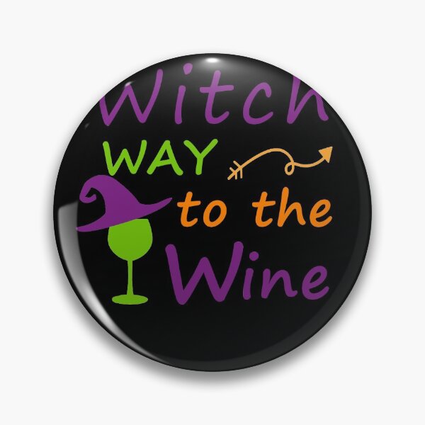 Item preview, Witch Way To The Wine  For Halloween Party, Halloween Gift For Friend, Funny designed and sold by Simoel12.