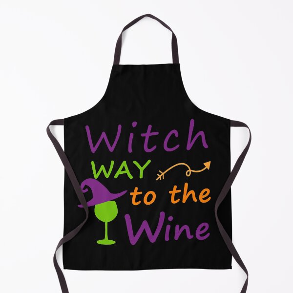 Item preview, Witch Way To The Wine For Halloween Party, Halloween Gift For Friend, Funny designed and sold by Simoel12.