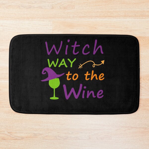 Item preview, Witch Way To The Wine  For Halloween Party, Halloween Gift For Friend, Funny designed and sold by Simoel12.