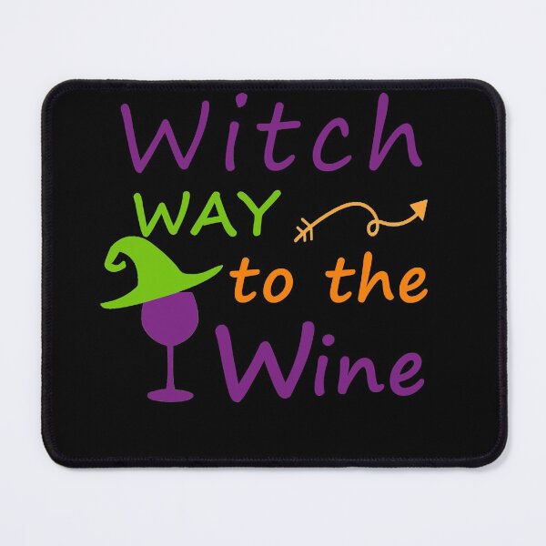Item preview, Witch Way To The Wine For Halloween Party, Halloween Gift For Friend, Funny designed and sold by Simoel12.