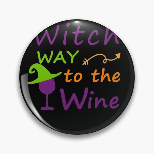 Item preview, Witch Way To The Wine  For Halloween Party, Halloween Gift For Friend, Funny designed and sold by Simoel12.