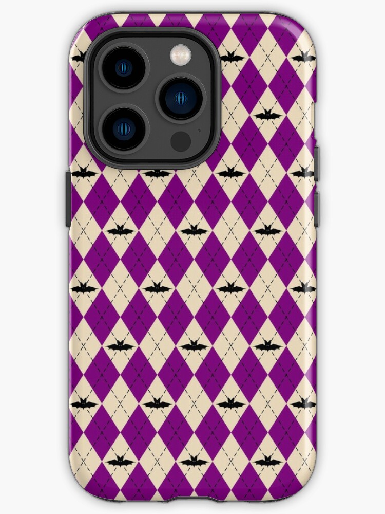 Argyle Phone Case Preppy iPhone 14 Case Brown iPhone 13 