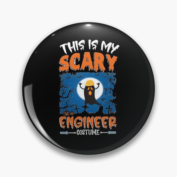 Item preview, This Is My Scary Engineer Costume funny Halloween Gift For An Engineer designed and sold by ZOHANATION.