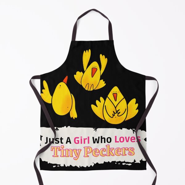 Item preview, Just A Girl Who Loves Tiny Peckers designed and sold by TrazosdeLala.