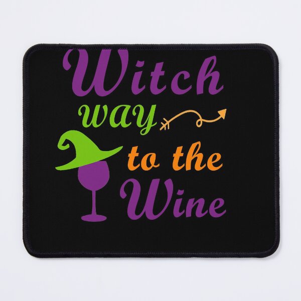 Item preview, Witch Way To The Wine For Halloween Party, Halloween Gift For Friend, Funny designed and sold by Simoel12.