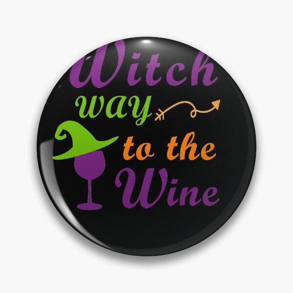 Item preview, Witch Way To The Wine  For Halloween Party, Halloween Gift For Friend, Funny designed and sold by Simoel12.