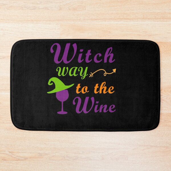 Item preview, Witch Way To The Wine  For Halloween Party, Halloween Gift For Friend, Funny designed and sold by Simoel12.