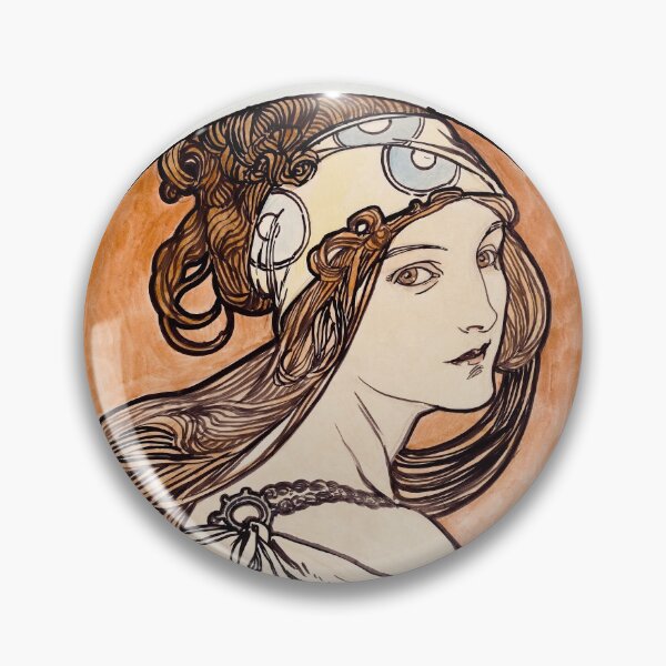 Item preview, Art Deco woman picture designed and sold by ankerettich.