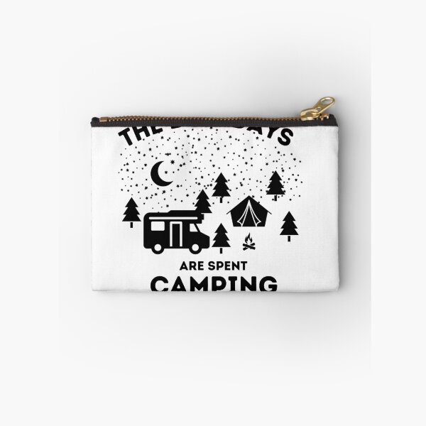 Item preview, The Best Days Are Spent Camping , Cute Camper Design designed and sold by salmamzr.