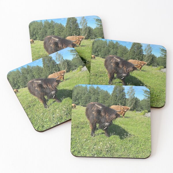 Item preview, Scottish Highland Cattle Calf and Cow 2896 designed and sold by SaarelaHighland.