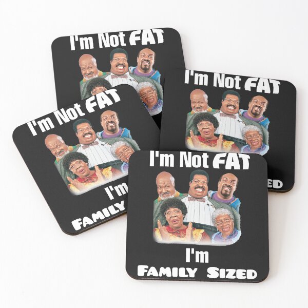 Item preview, I'm not fat, I'm Family Sized designed and sold by HazardPaay.