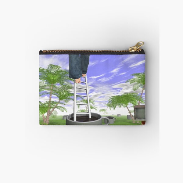 Item preview, Descent into morning coffee  designed and sold by Lawrence Alfred Powell.