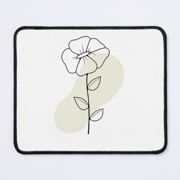 Item preview, Minimalist flower design designed and sold by JuhKaori.