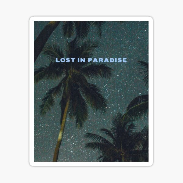 Polaroid Sticker – Lost in Paradise