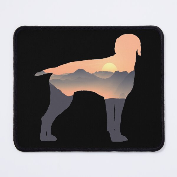 Item preview, German Shorthaired Pointer Dog Silhouette Sun Mountain Gift designed and sold by alaechamlal.