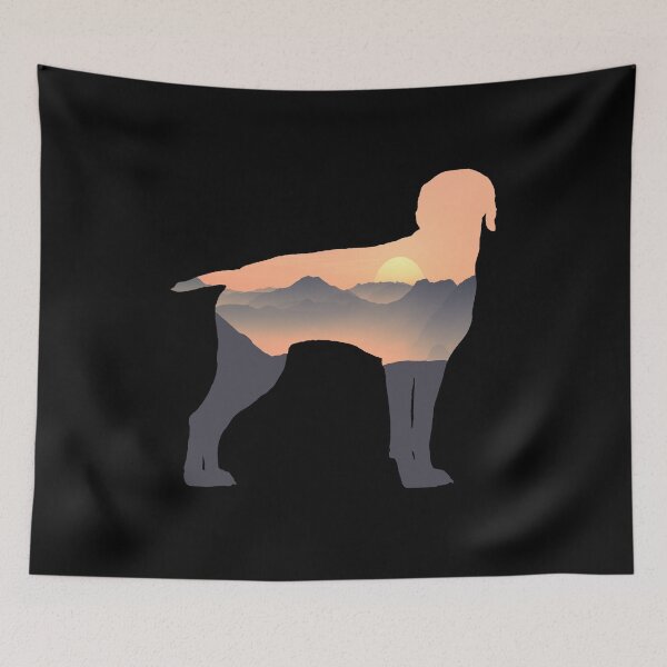 Item preview, German Shorthaired Pointer Dog Silhouette Sun Mountain Gift designed and sold by alaechamlal.