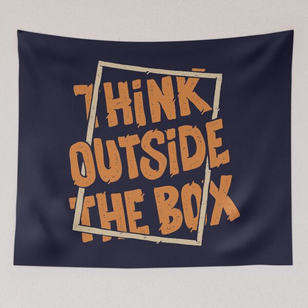 Item preview,  Think Outside The Box designed and sold by Alarasboy.
