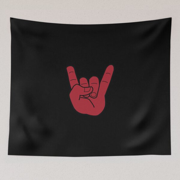 Item preview, Horns Down merch designed and sold by Anmol08.
