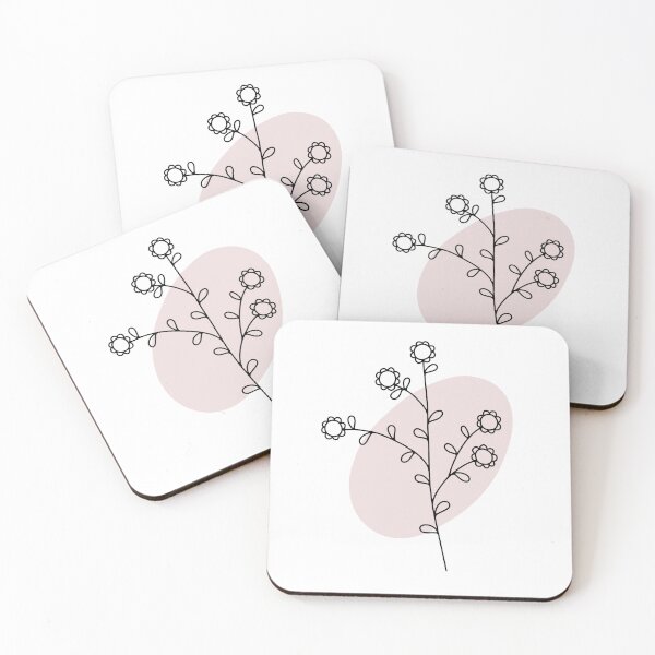 Item preview, Minimalist little daisies design designed and sold by JuhKaori.