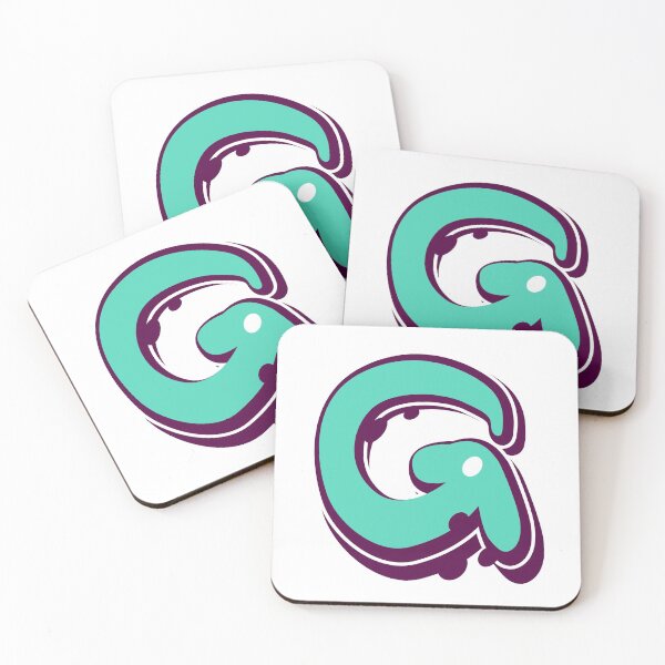 Item preview, Letter G simple green designed and sold by Goba Bali Studio.
