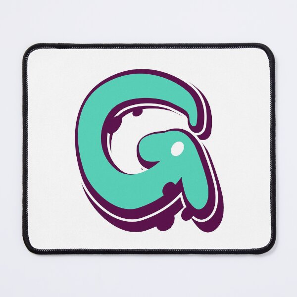 Item preview, Letter G simple green designed and sold by Goba Bali Studio.