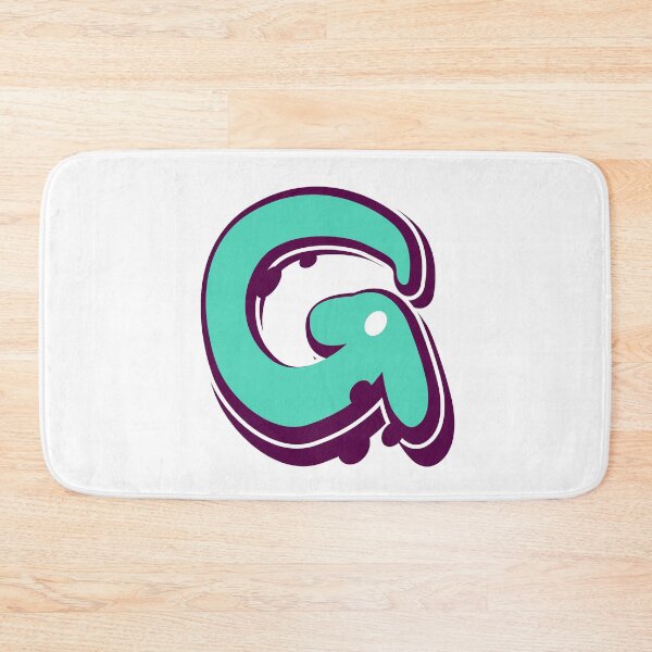 Item preview, Letter G simple green designed and sold by Goba Bali Studio.