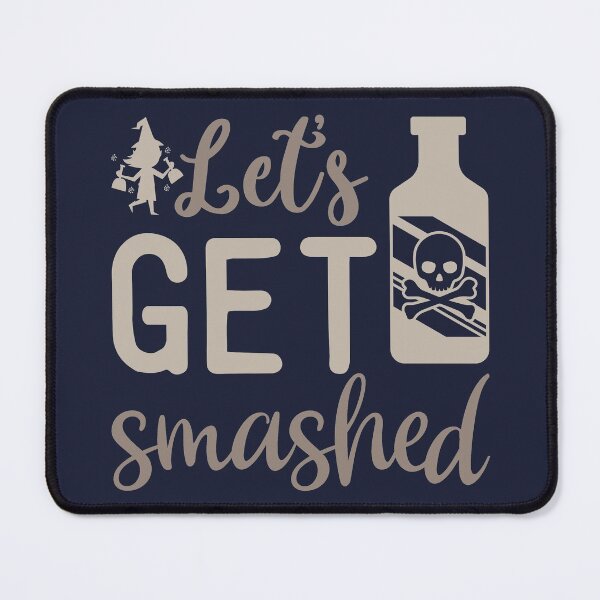 Item preview, Lets Get Smashed | Halloween Drinking Games designed and sold by DrawingBoard.