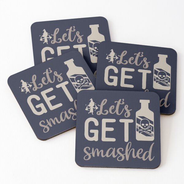Item preview, Lets Get Smashed | Halloween Drinking Games designed and sold by DrawingBoard.