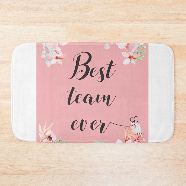 Item preview, Best Team Ever / Team Quote / Office Quotes / Office Wall Art / Team Thank you Gift designed and sold by tanabe.
