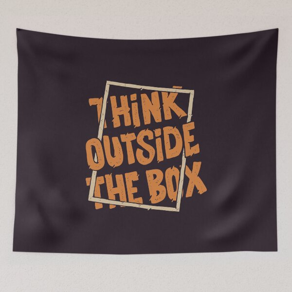 Item preview, Think Outside The Box designed and sold by Alarasboy.
