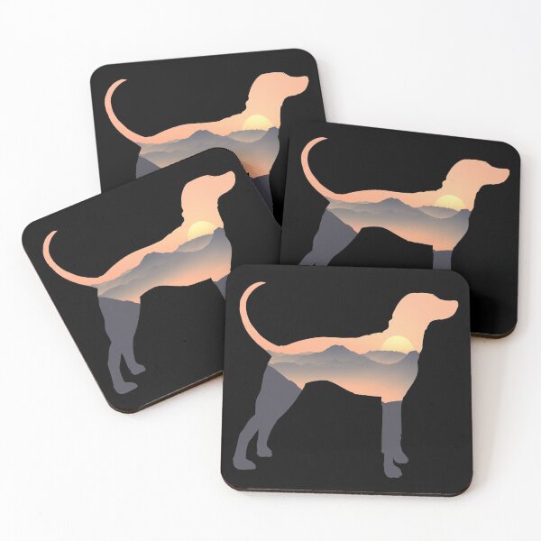 Item preview, Greyhound Dog Silhouette Sun Mountain Gift designed and sold by alaechamlal.