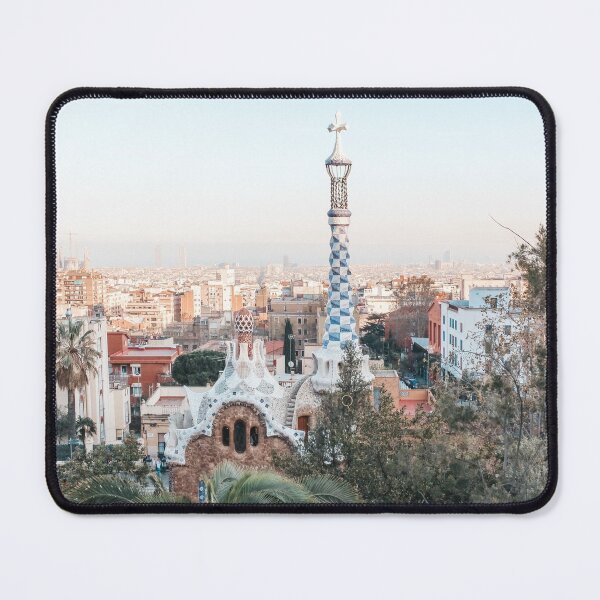 Item preview, Park Guell Architecture Barcelona Spain designed and sold by TamDigitalPrint.