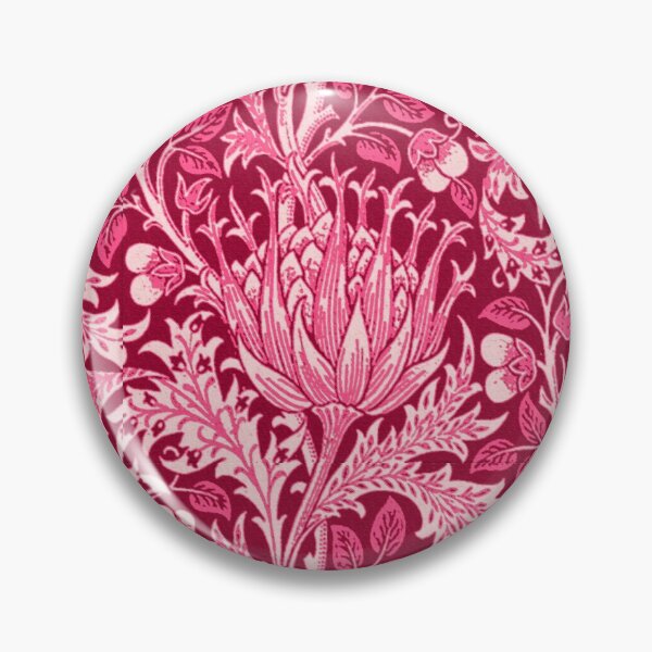 Item preview, William Morris Damask, Fuchsia and Wine designed and sold by Marymarice.
