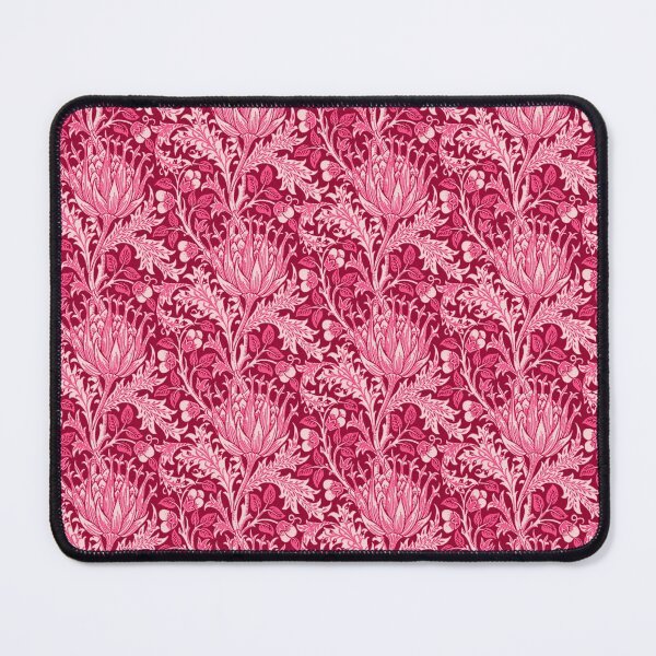 Item preview, William Morris Damask, Fuchsia and Wine designed and sold by Marymarice.