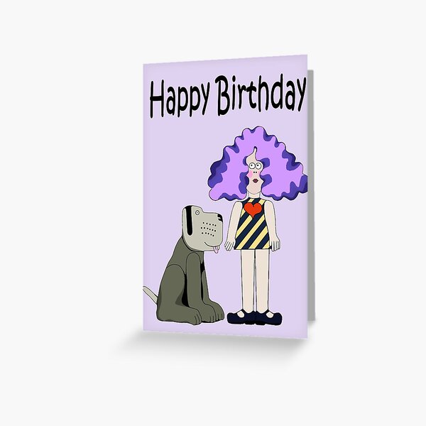 Crystal Tipps and Alistair 'Birthday' Greeting Card