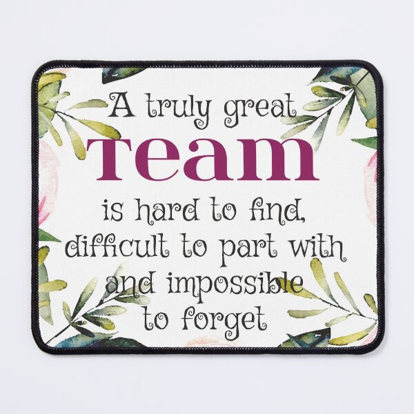 Item preview,  A truly great team is hard to find / Amazing team Quote / team Gifts / Office Quotes / Office prints designed and sold by tanabe.