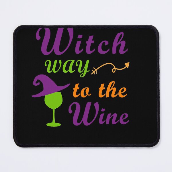 Item preview, Witch Way To The Wine For Halloween Party, Halloween Gift For Friend, Funny designed and sold by Simoel12.