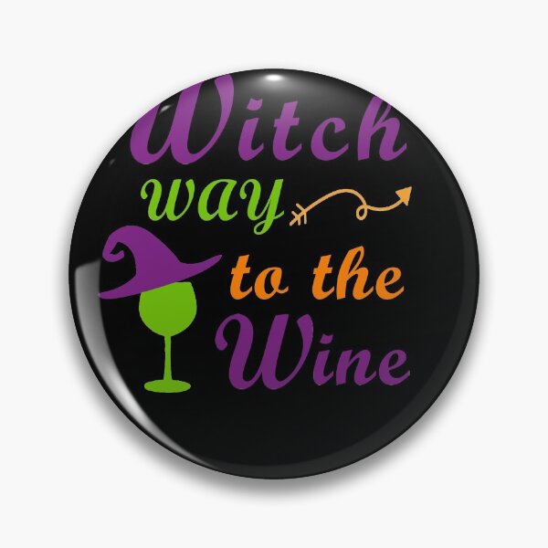 Item preview, Witch Way To The Wine  For Halloween Party, Halloween Gift For Friend, Funny designed and sold by Simoel12.