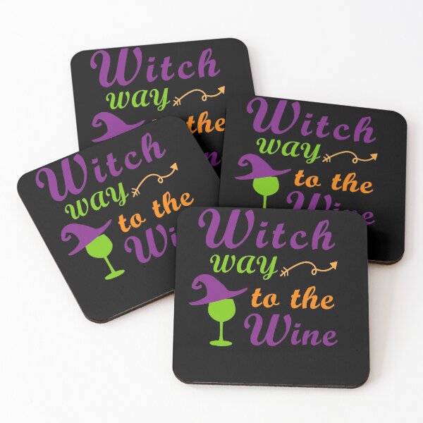 Item preview, Witch Way To The Wine  For Halloween Party, Halloween Gift For Friend, Funny designed and sold by Simoel12.