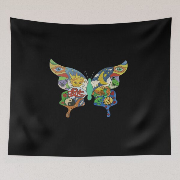 Item preview, psychedelic butterfly designed and sold by mlswig.
