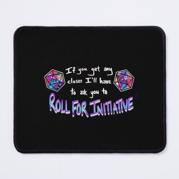 Item preview, Roll for Initiative - Rainbow designed and sold by RoseNightshade.
