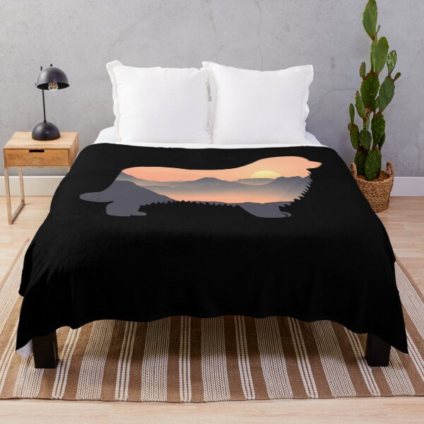 Item preview, Newfoundland Dog Silhouette Sun Mountain Gift designed and sold by alaechamlal.